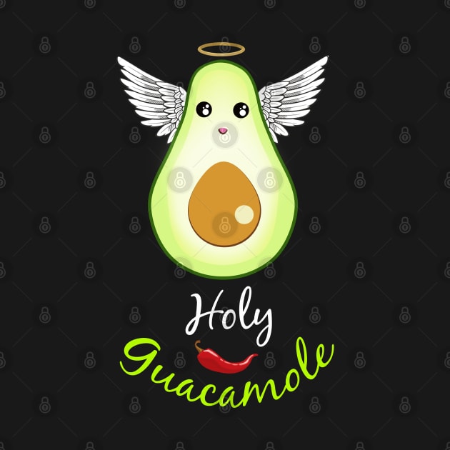 Love guacamole and avocados, vegetables and green life by Collagedream