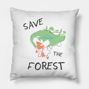 Save the Forest - Awareness Pillow