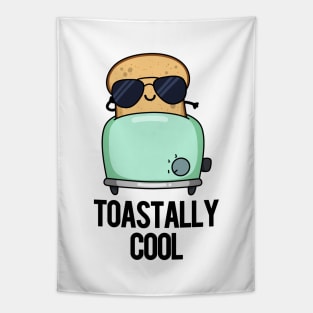 Toastally Cool Funny Toast Pun Tapestry