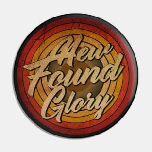 arjunthemaniac,circle retro faded New Found Glory Pin