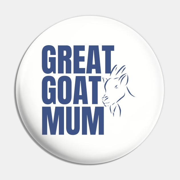 Goat Mum Pin by Nice Surprise