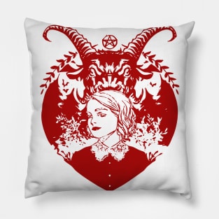 devil witch Pillow