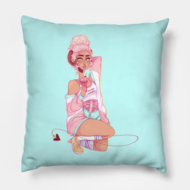 Brain Freeze Pillow by Jawlatte