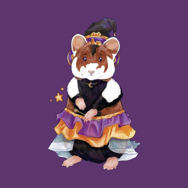 Witchy Hamster by FishWithATopHat