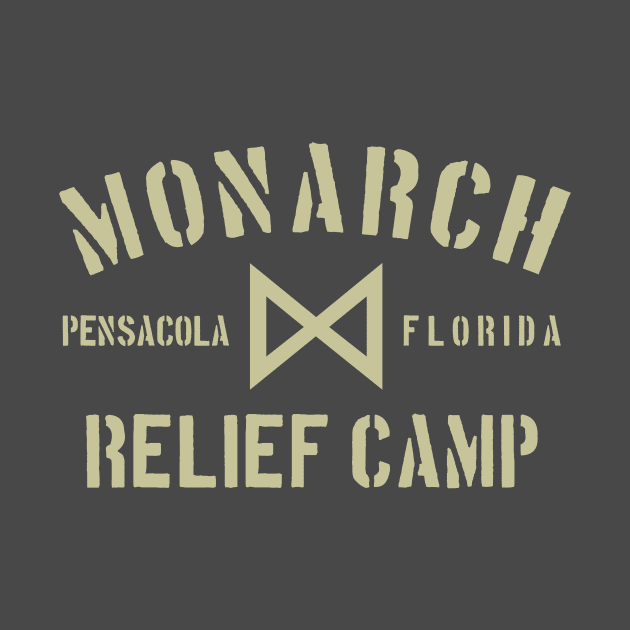 Monarch Relief Camp by MindsparkCreative