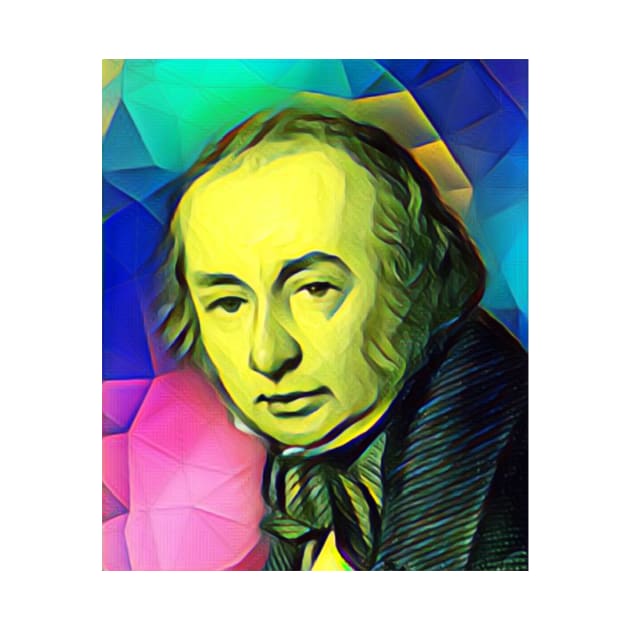 Isambard Kingdom Brunel Colourful Portrait | Isambard Kingdom Brunel Artwork 7 by JustLit