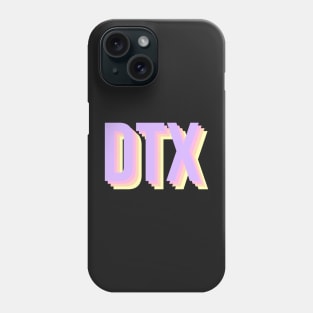 DTX purple Phone Case