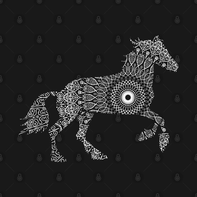 Horse Mandala by BilcosDesigns