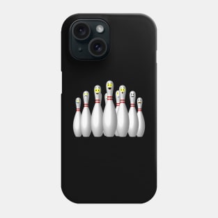 Scared Bowling Pins Phone Case