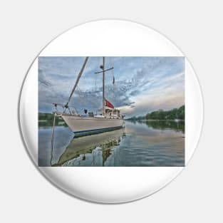 Sailing Vessel Effie at anchor in Virginia Pin