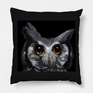 White-faced owl Pillow