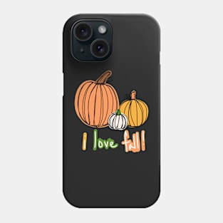 I Love Fall Phone Case