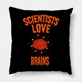 Funny Halloween tshirts for scientists teachers and educators Pillow