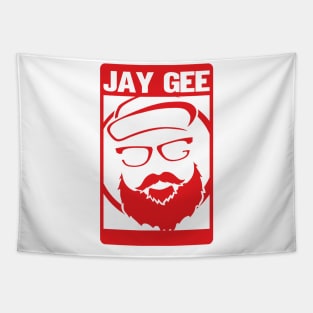 JG Art Logo Tapestry