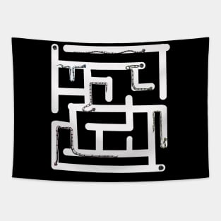 Warms Labyrinth f1 Tapestry