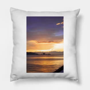 RIO TEJO. sunset I Pillow