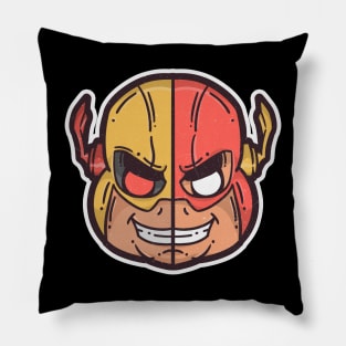 ChunkieCheeks - Flash x Reverse Flash Pillow