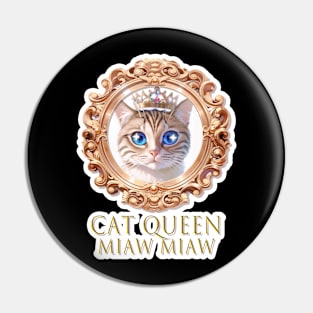 Cat Queen Pin