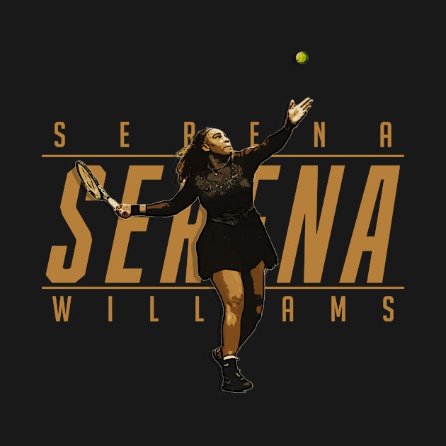 Serena Williams by Stacy Peters Art