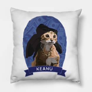 Keanu - Cats of Cinema Pillow