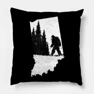 Indiana Bigfoot Pillow