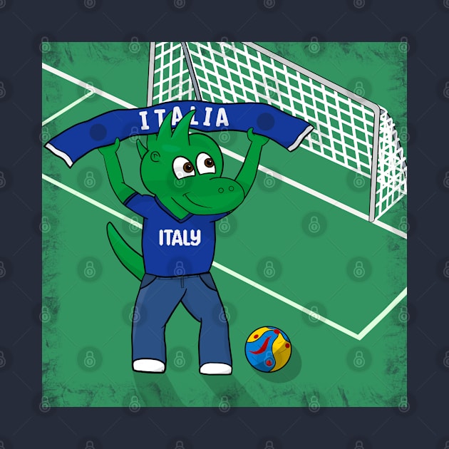 Dino Italy Football Fan by SNCdesigns