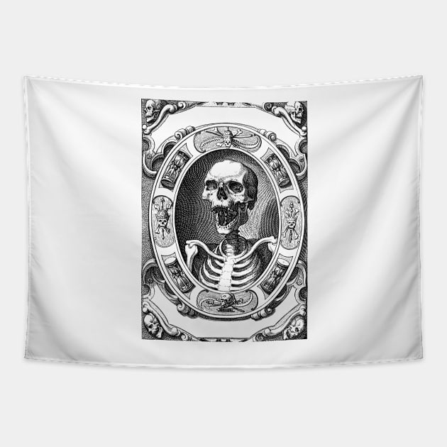 Death laugh Tapestry by Cool-Ero