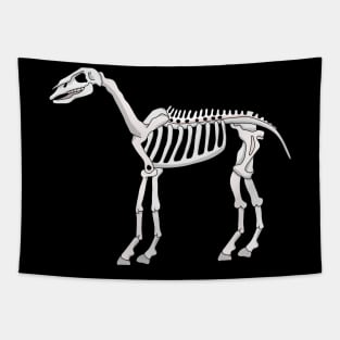 A Skeleton of a Horse Tapestry