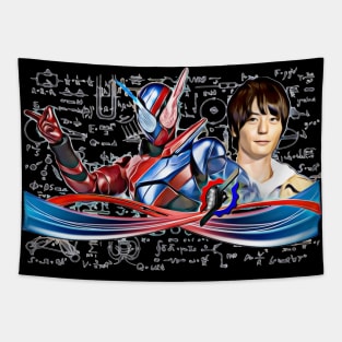 Kamen Rider Build Side-by-Side   (style #1) Tapestry