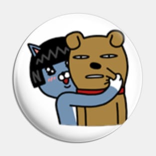 KakaoTalk Friends Neo & Frodo Pin