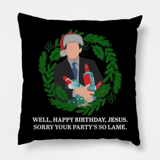 The office Christmas Pillow