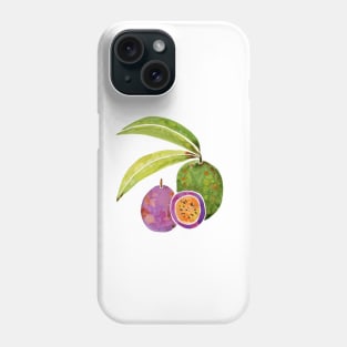 Tropical mango and passionfruit Phone Case