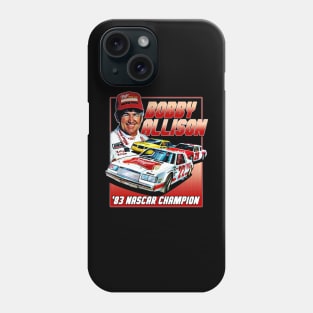 Bobby Allison 83 Champion Phone Case