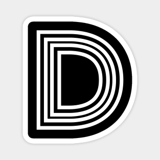 Letter D Magnet