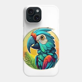 Vibrant Parrot Delights: A Rainbow of Feathers! Phone Case