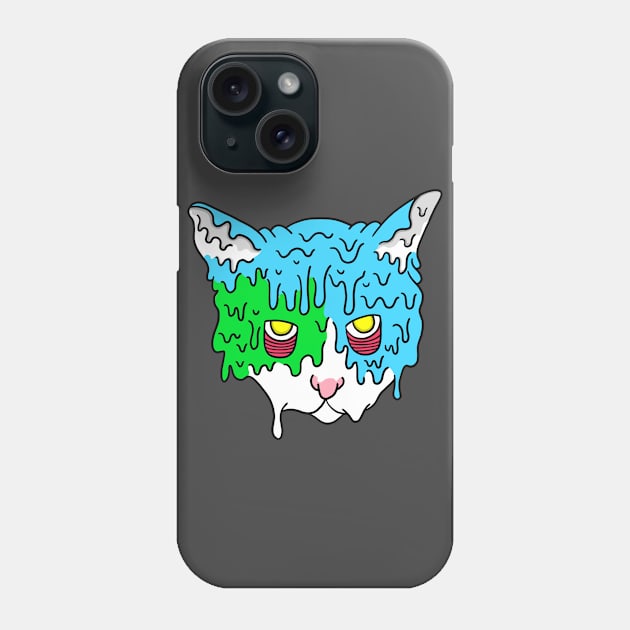 Grime Art Cat Phone Case by chawlie