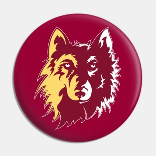 The Wolves Athletics Pin