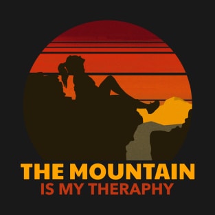 The mountain is my therapy T-Shirt