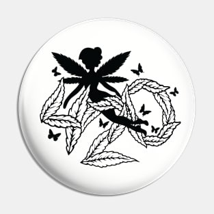 Weed Fairy - Happy 420! Pin