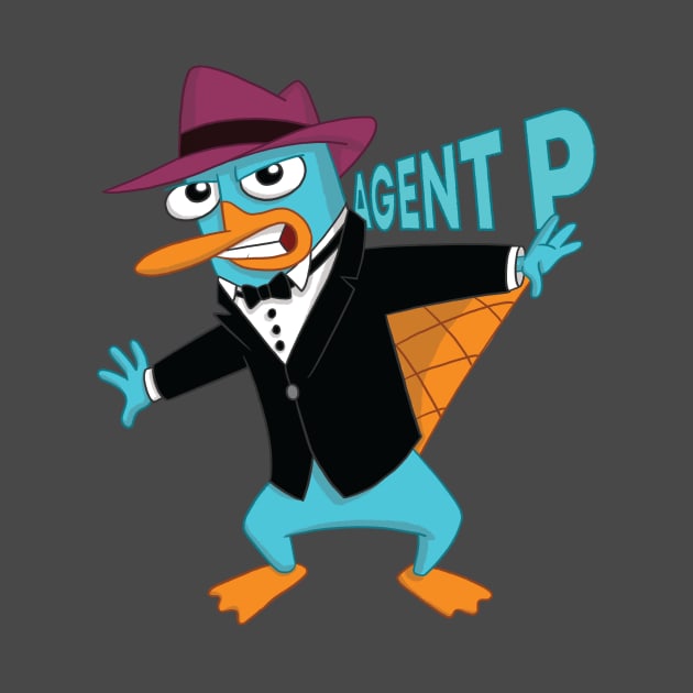 Agent P in a Tux by polliadesign