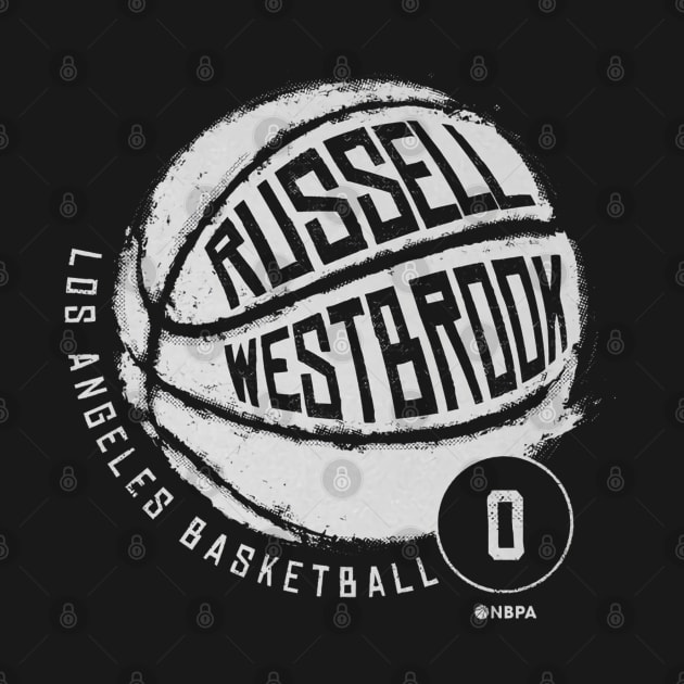 Russell Westbrook Los Angeles L Basketball by TodosRigatSot