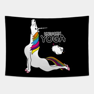 Unicorn Yoga Tapestry