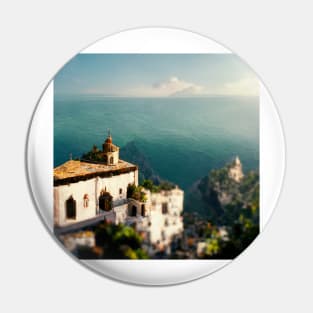 Golden sun on the Amalfi Coast Pin