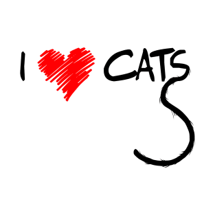 I love Cats T-Shirt