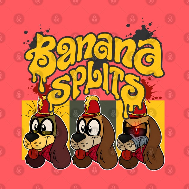 Banana Splits Spotting Cartoon by balibeachart