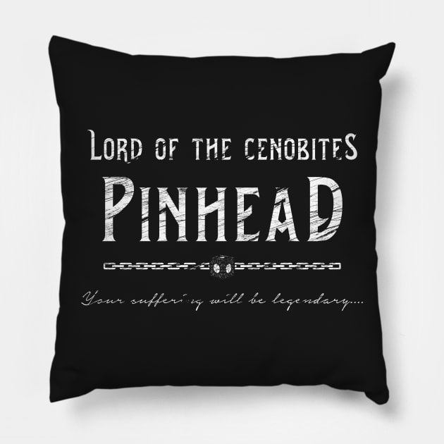 The Lord of the Cenobites Pillow by Awesome AG Designs