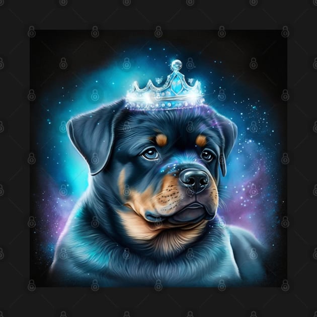 Rottweiler Puppy Princess by Enchanted Reverie