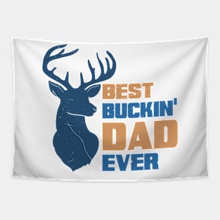 Best Buckin Dad Ever Retro Gift for Father’s day, Birthday, Thanksgiving, Christmas, New Year Tapestry