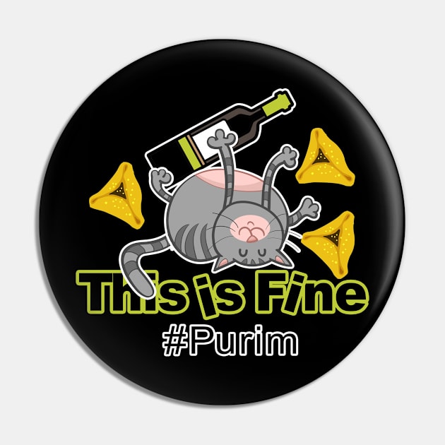 Purim party cat. This is fine. פורים שמח Pin by WeThePixels