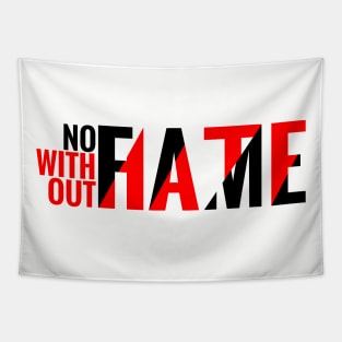 No fame without hate Promi / Celeb / Influencer Tapestry